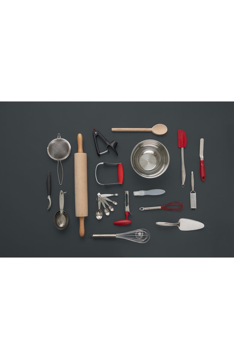 CUISIPRO Piccolo 8-Inch Fine Zester/Grater, Stainless Steel, Alternate, color, Silver