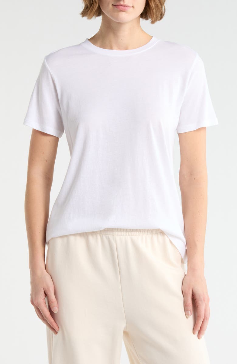 Vince Swing T-Shirt, Main, color, Optic White