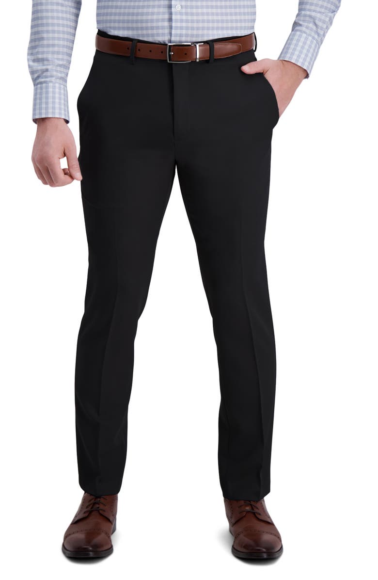 Kenneth Cole Reaction Slim Fit Flex Waist Dress Pants, Main, color, 