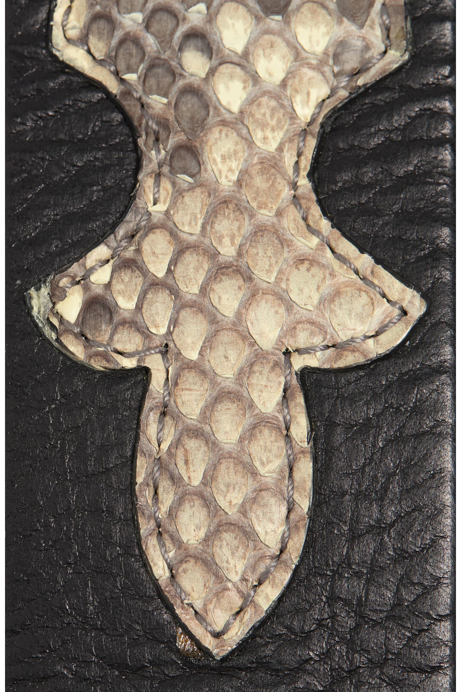 Snake Curtains Roberto Cavalli Serpentine Buckle Snake Embossed Leather Belt (Men ...