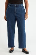 Eileen Fisher Ankle Straight Leg Jeans