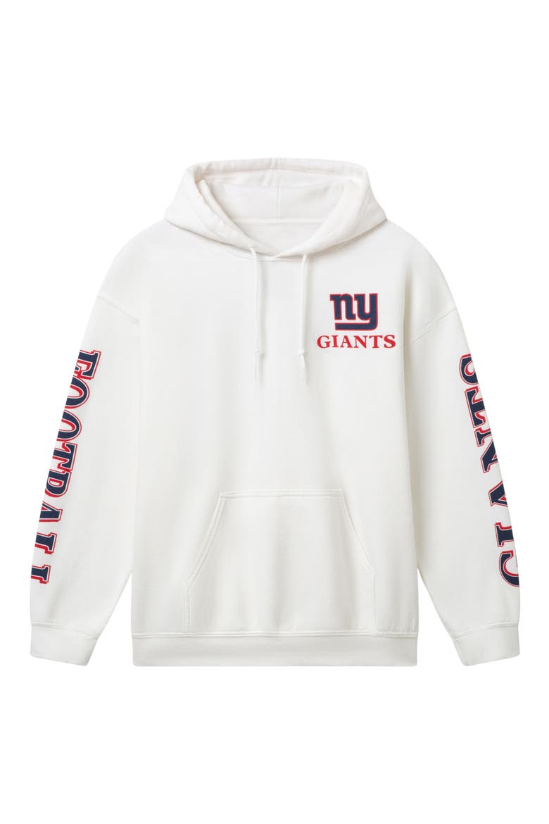 New York Giants Fandom Hoodie, Main, color, WHITE