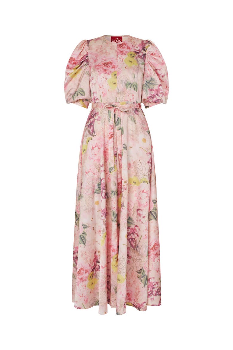Kaylacras Floral Print Maxi Dress, Alternate, color, Floral Garden