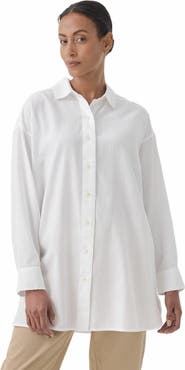 Pact Organic Cotton Sunset Lightweight Cotton Oversized Shirt
