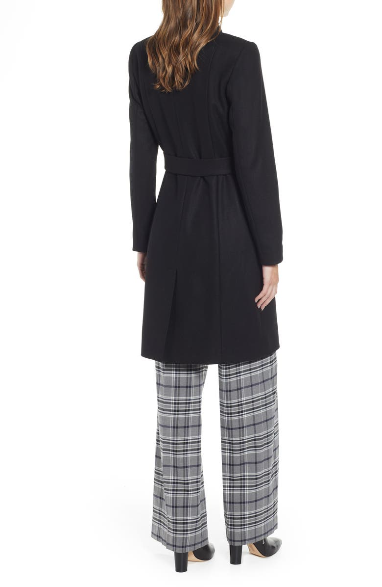 Ted Baker London Ellgenc Belted Wrap Coat, Alternate, color, 