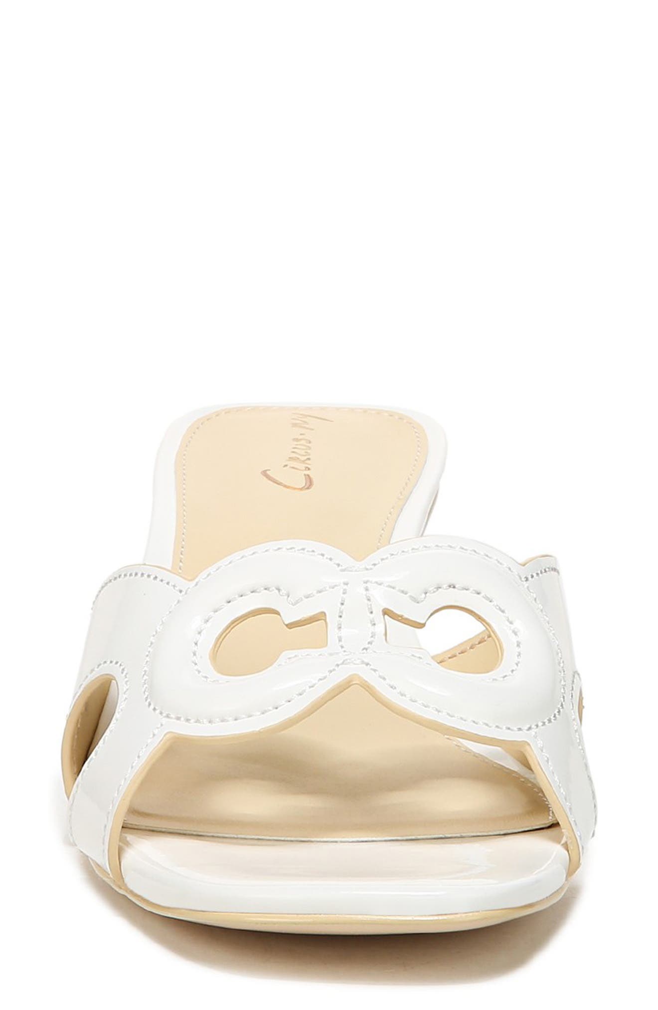 Nia Block Heel Sandal, Alternate, color, BRIGHT WHITE
