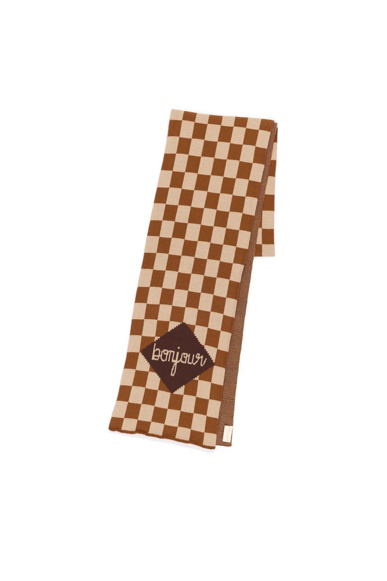 Bonjour Knit Scarf, Main, color, Jules Et Jim