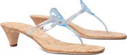 Tory Burch Miller Jelly Kitten Heel Sandal