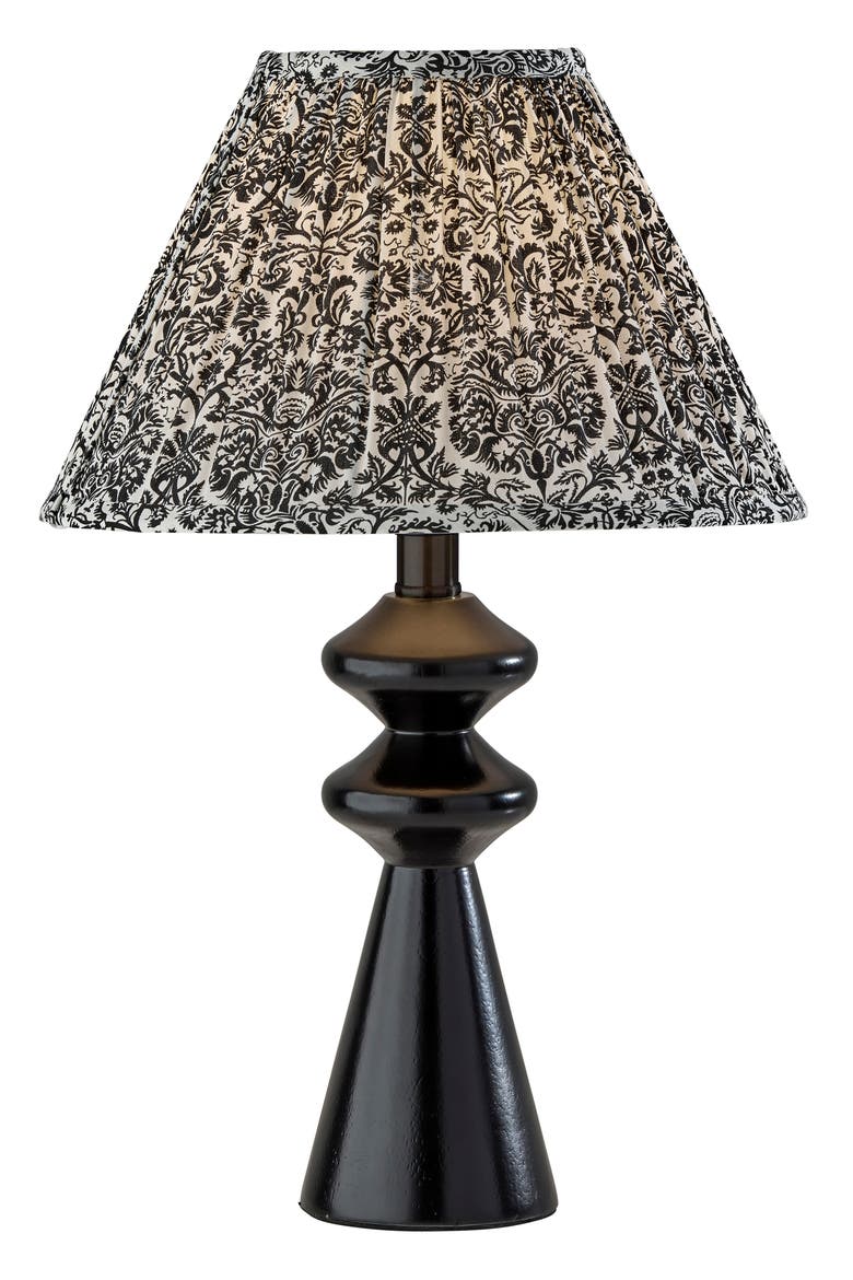 Dahlia Table Lamp, Main, color, BLACK