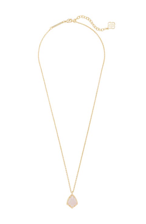 'Cory' Semiprecious Stone Pendant Necklace