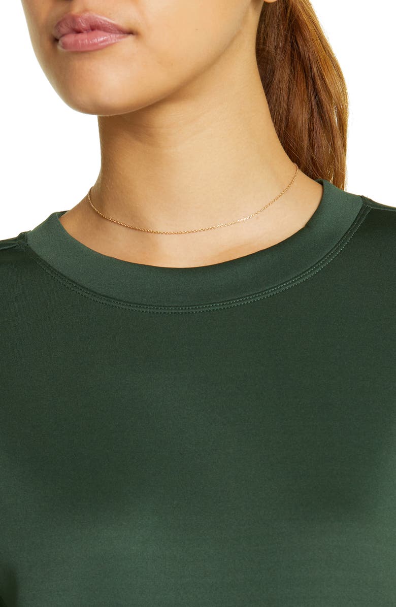 Zella Luxe Pocket Sweatshirt, Alternate, color, Green Sycamore