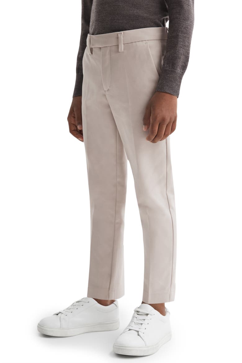 Kids' Eastbury Stretch Cotton Pants, Alternate, color, STONE