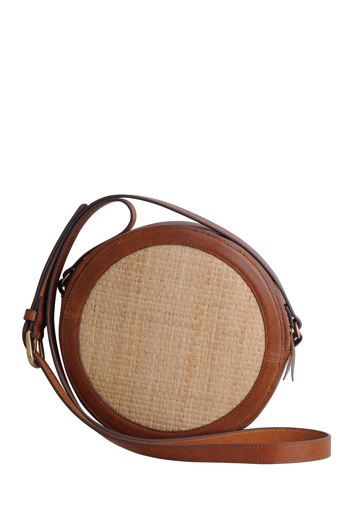 MOST WANTED USA Leather Trimmed Canteen Crossbody Bag, Main, color, 