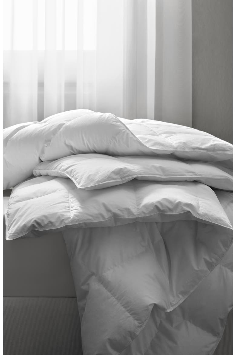 Royal goose down comforter, Alternate, color, White