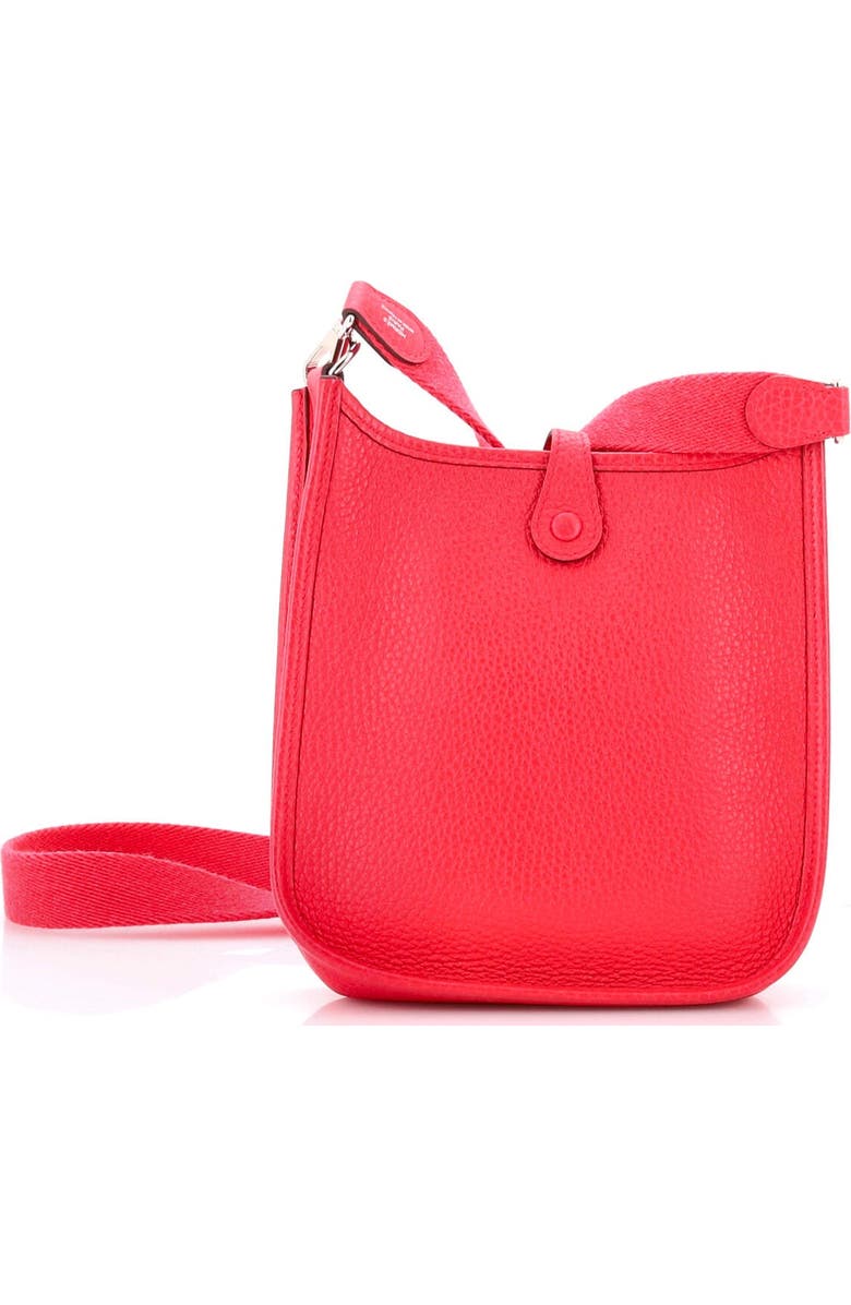 Pre-Owned Hermes Evelyne Bag Gen III Clemence TPM, Alternate, color, Rose Extreme
