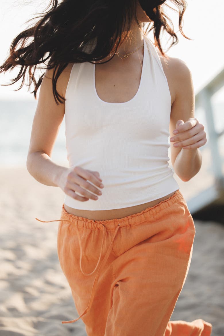 Pauline Halter Top, Alternate, color, Coconut