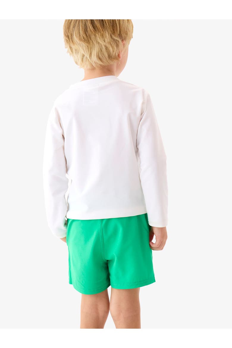 Color Changing Performance Hybrid Swim Trunks, Alternate, color, Bright Green Gators