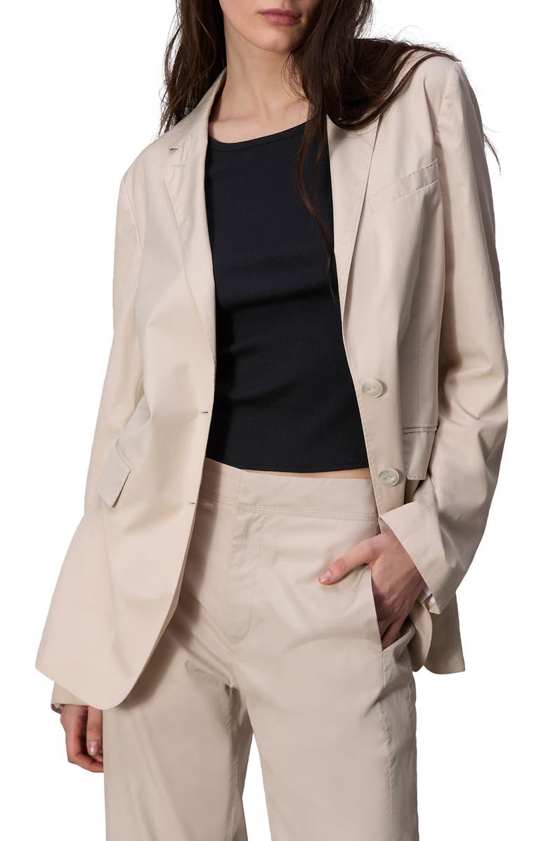 rag & bone Odessa Poplin Blazer, Main, color, 
