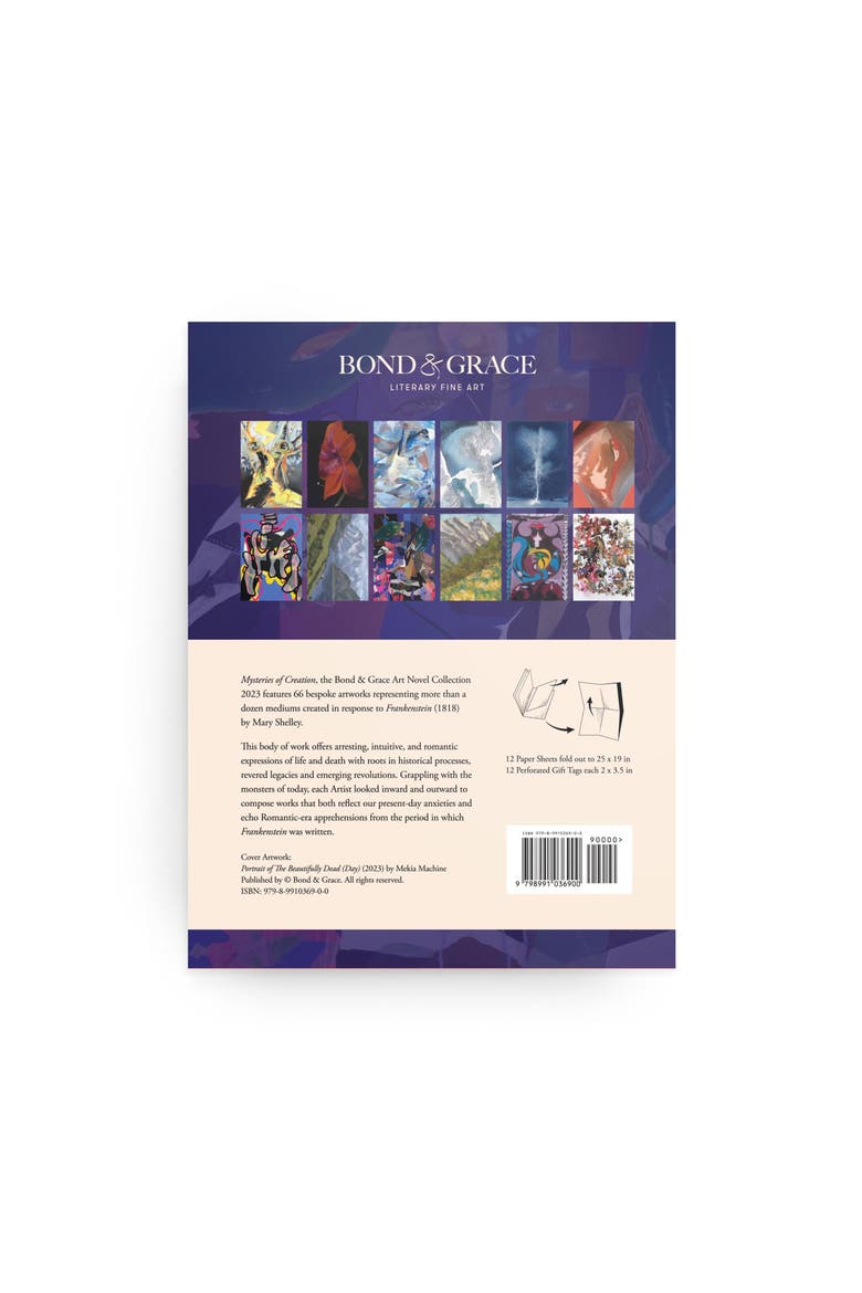 Mysteries of Creation Gift Wrap & Creative Papers, Alternate, color, Purple