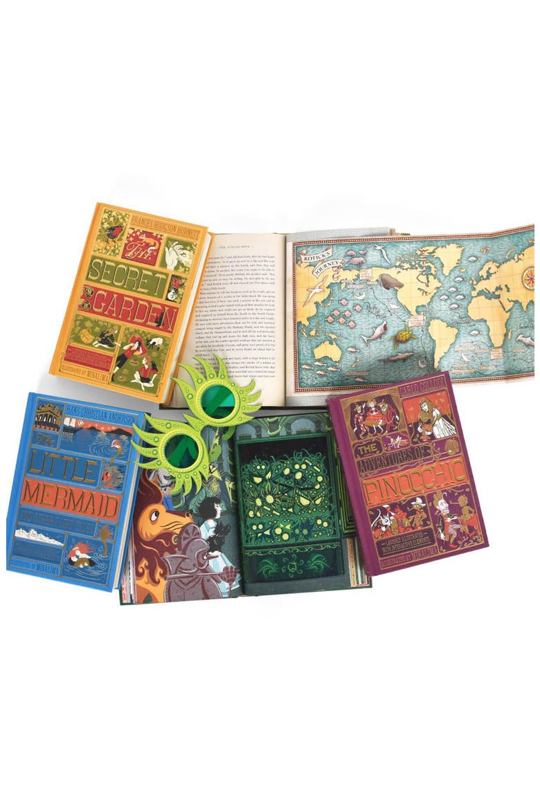 MinaLima Enchanting Children's Classics Book Set, Alternate, color, Multi