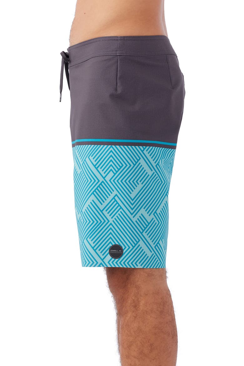 Hyperfreak Tech TRVLR Nomad 20 Swim Trunks, Alternate, color, TURQUOISE