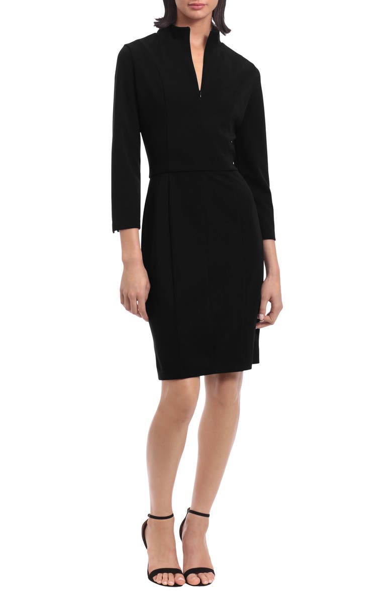 Donna Morgan Mock Neck Sheath Dress, Main, color,
