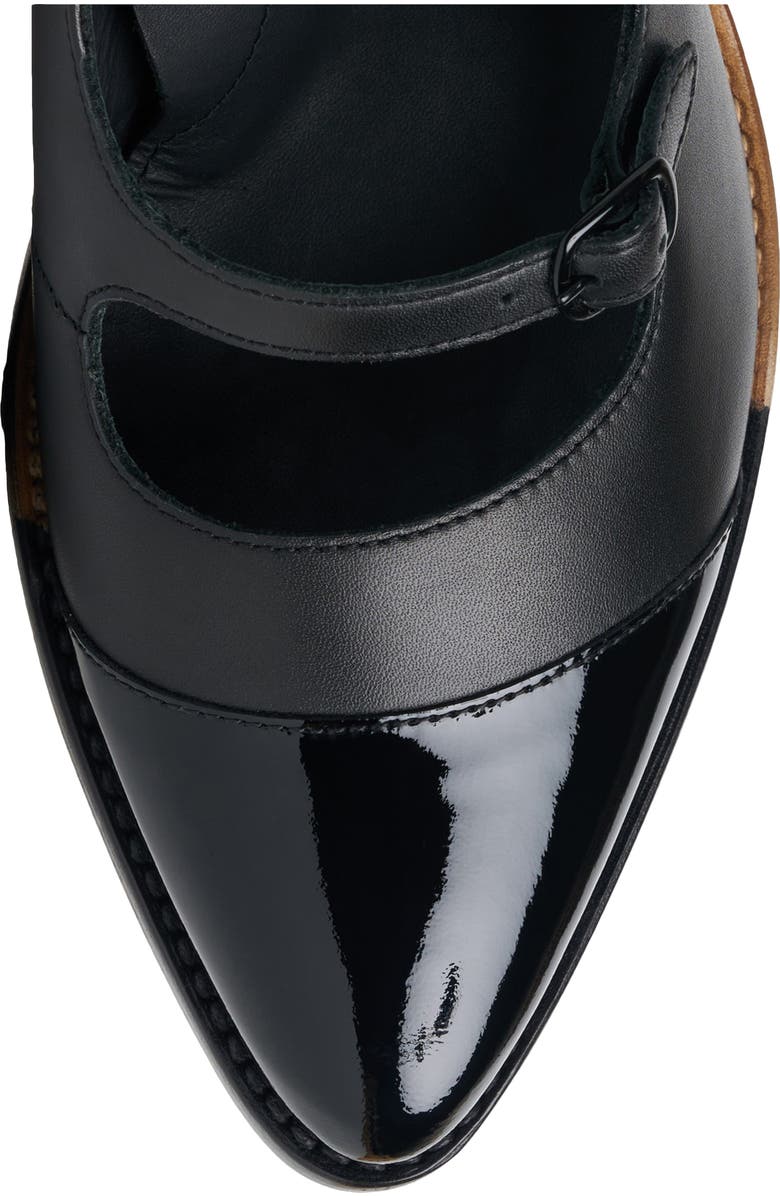 THE OFFICE OF US Miss Eliza Block Heel Pump, Alternate, color, Black On Black
