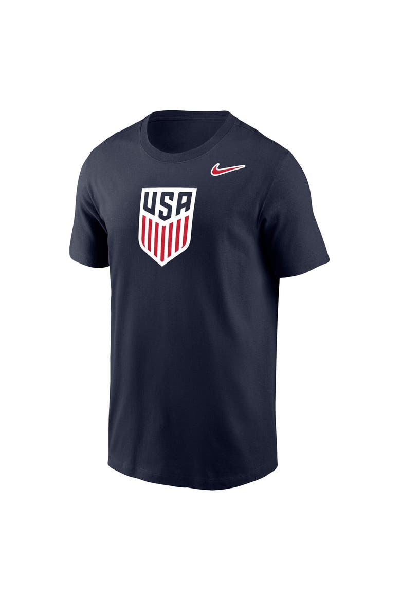 Men's Nike Navy USMNT Large Crest Legend T-Shirt, Alternate, color, Navy