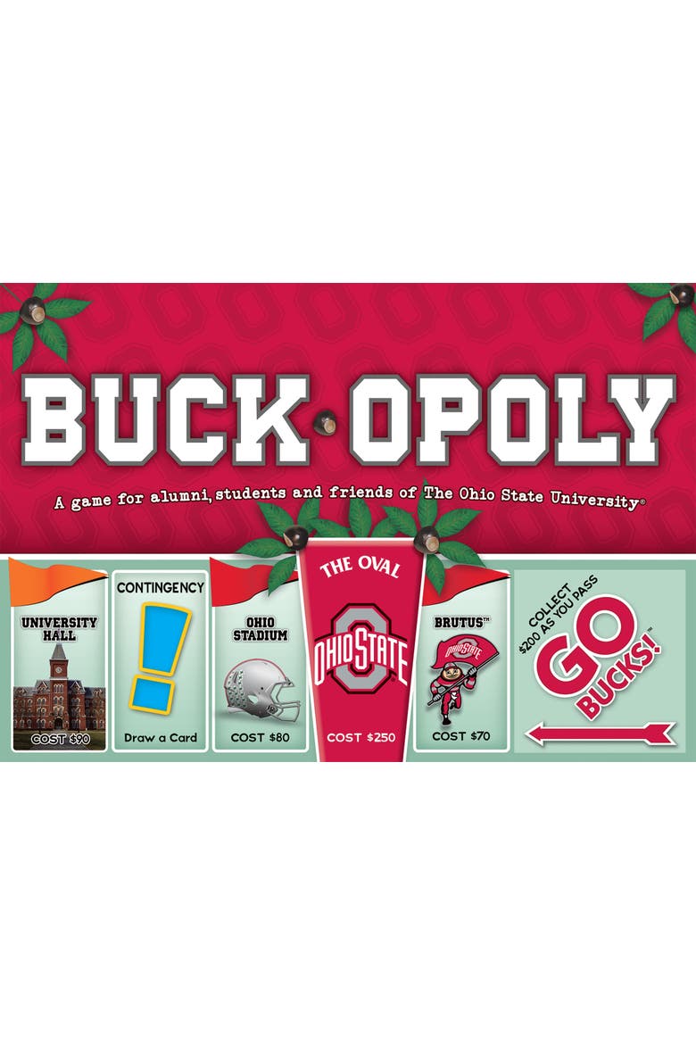 Buckopoly Monopoly Board Game, Alternate, color, Multicolored