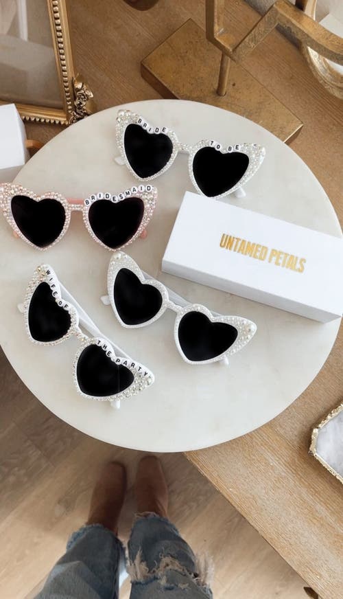Untamed Petals Marley Sunnies In White