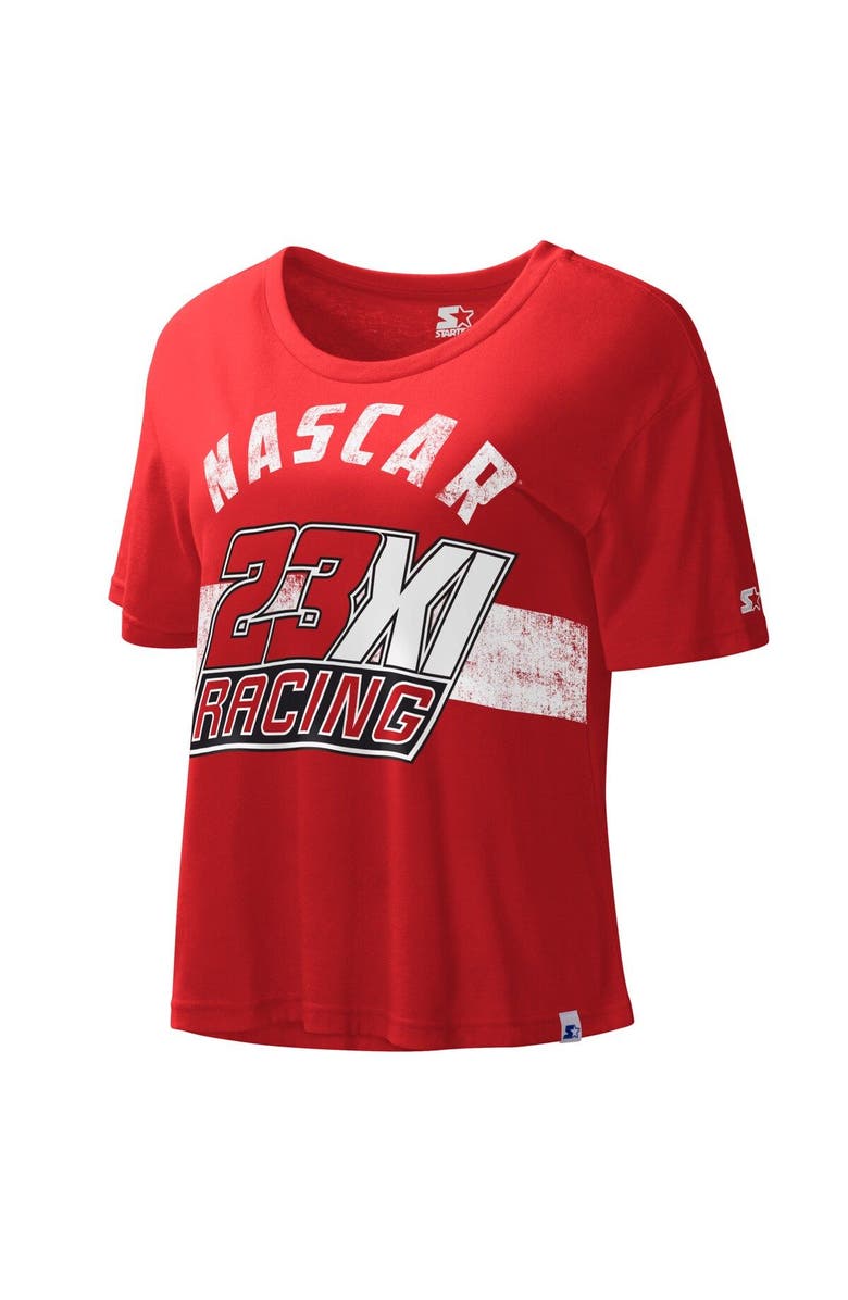 STARTER Women's Starter Red 23XI Racing Record Setter T-Shirt, Main, color, Red