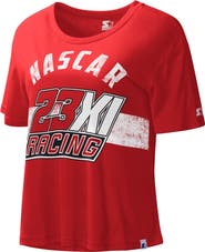 STARTER Women's Starter Red 23XI Racing Record Setter T-Shirt