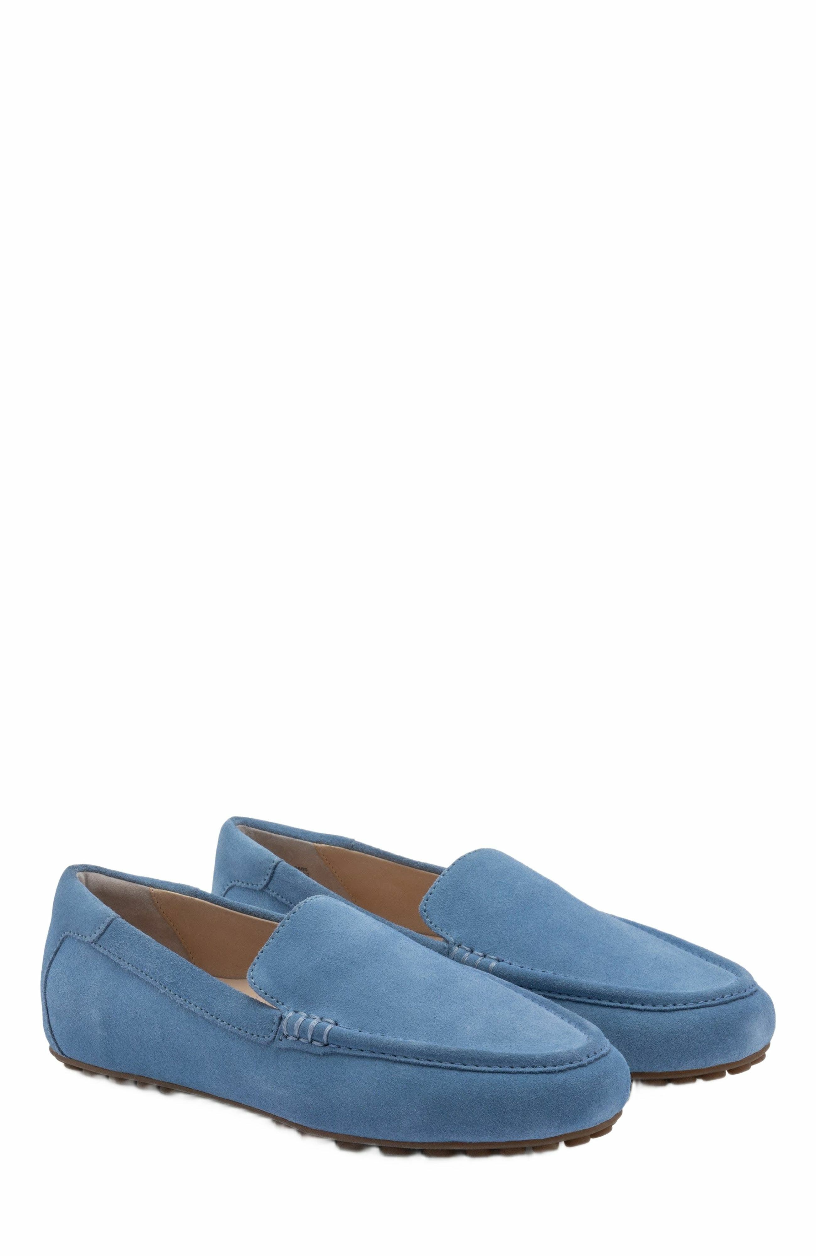 Harbor Loafer, Alternate, color, Faded Denim Suede - Regular