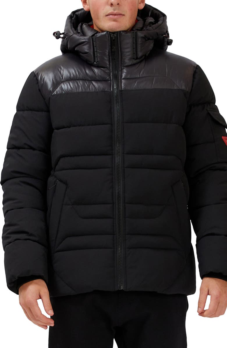 Point Zero Maurice Hooded Puffer Jacket, Main, color, 