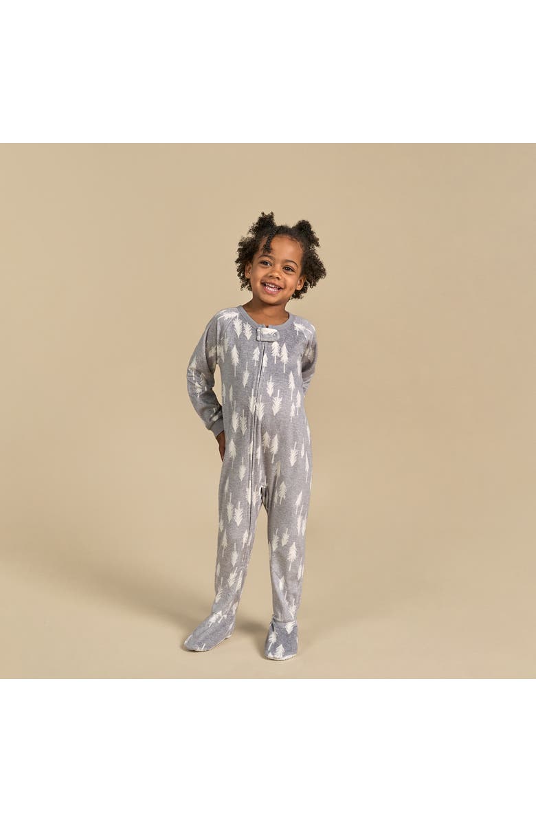 Modern Moments<sup>™</sup> by Gerber Blanket Sleeper, Alternate, color, Grey Heather Trees
