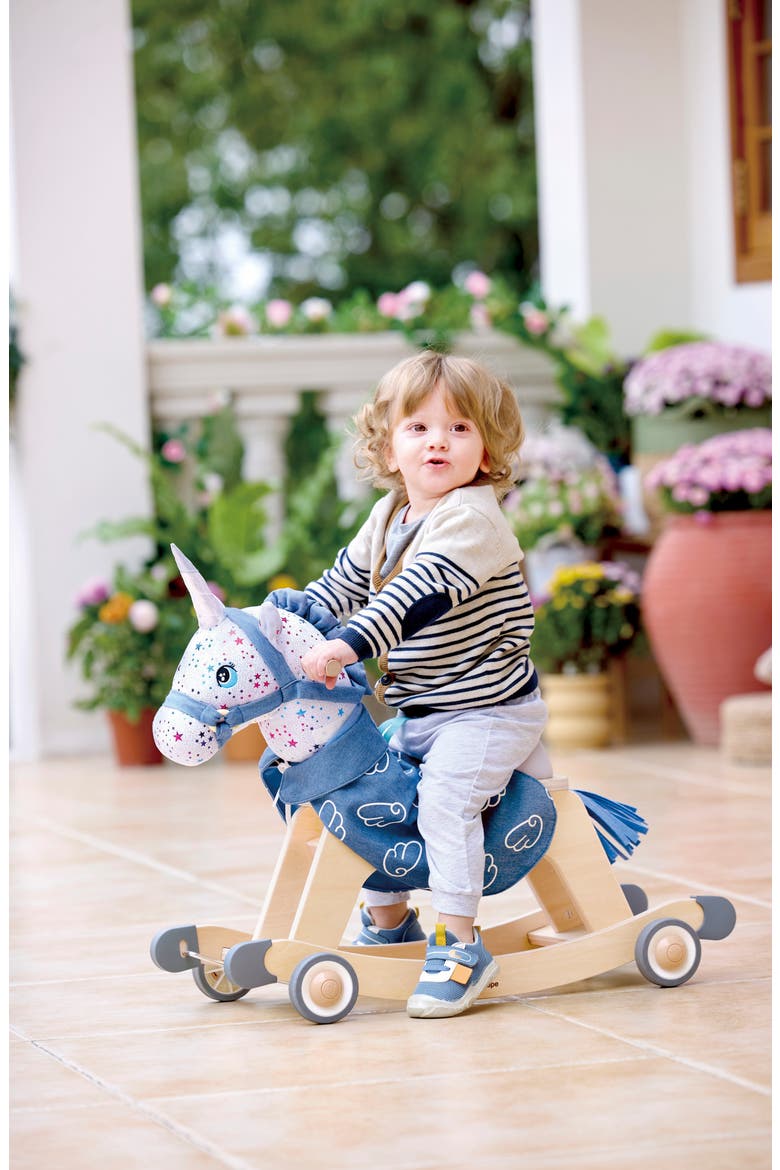 Rock and Glide Unicorn Ride-On, Alternate, color, MULTI
