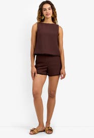 Trina Turk Valera Fringe Short