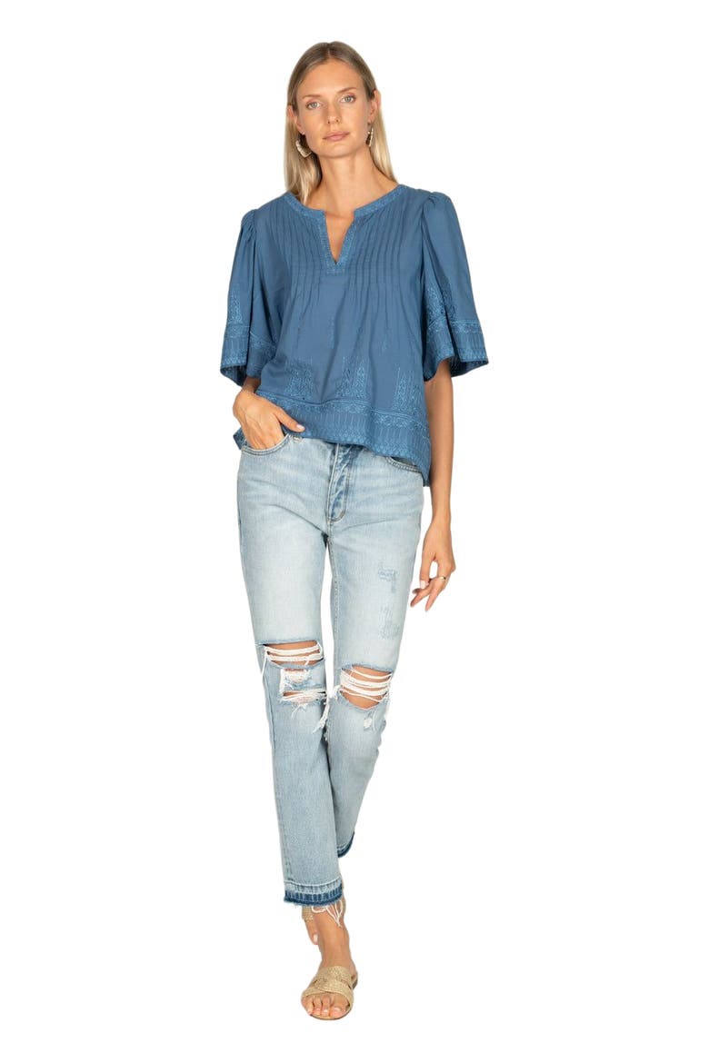 Kali Top, Main, color, FRENCH BLUE