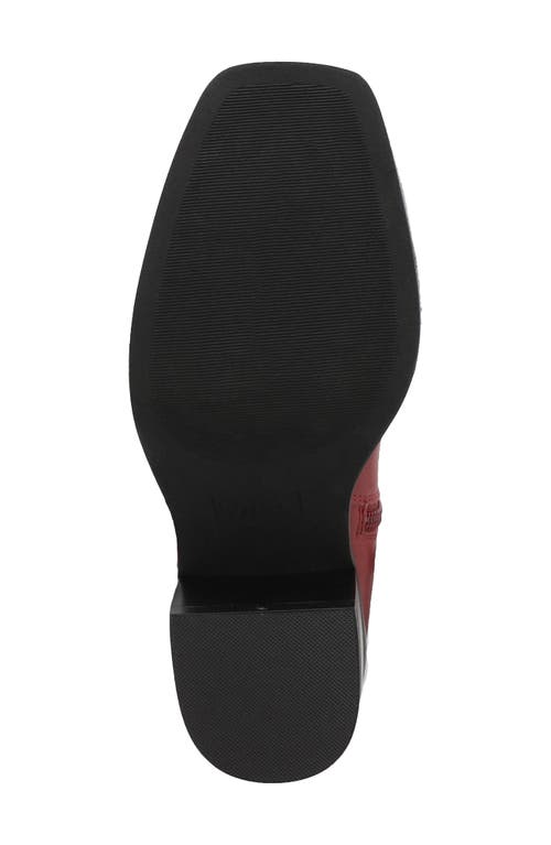 Mia Diego Harness Boot In Red