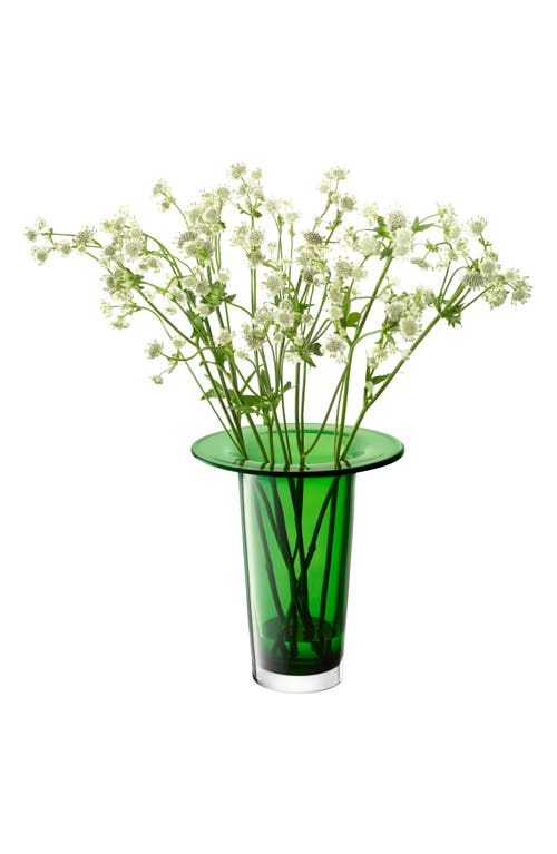 Lsa Victoria 17.75" Vase/lantern, Fern Green In Green