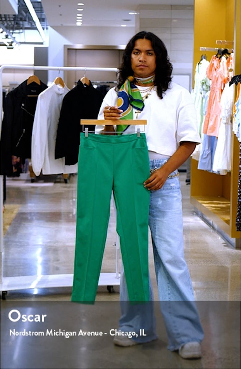 Franca Techno Cotton Blend Ankle Pants, sales video thumbnail