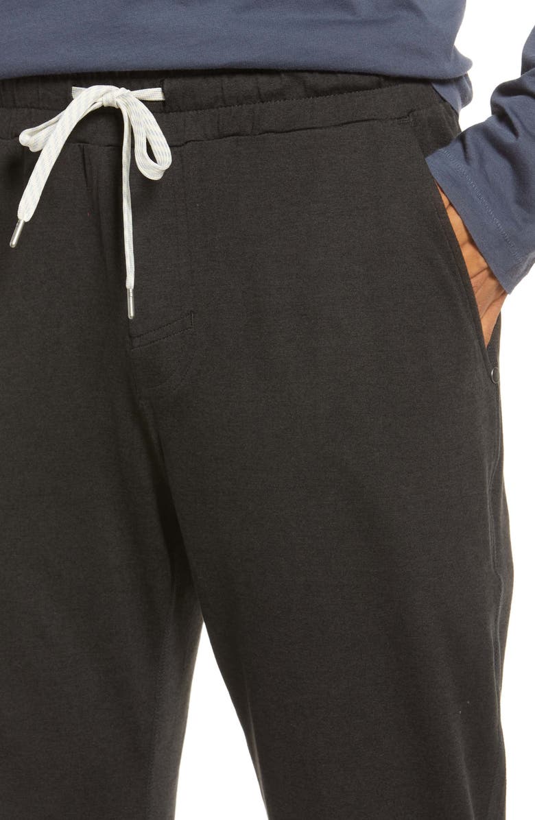 Vuori Ponto Performance Pants, Alternate, color, Black Heather