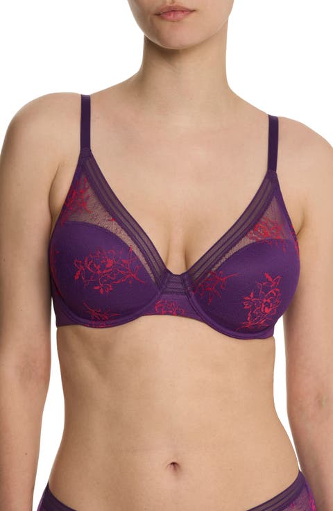 Love Lace Back Smoothing Plunge T-Shirt Bra