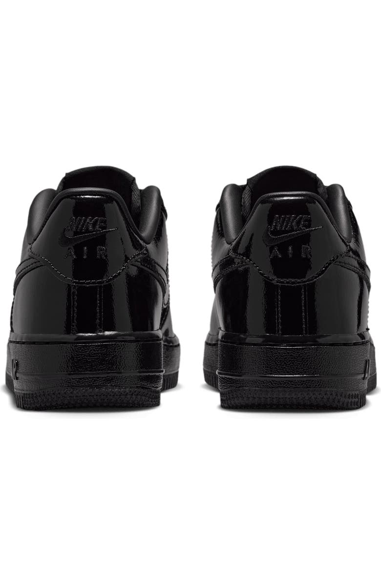 Nike Kids' Air Force 1 Basketball Sneaker, Alternate, color, Black/ Black/ Black