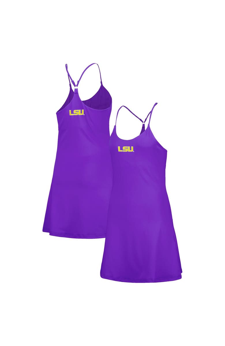 Established & Co. Women's Established & Co. Purple LSU Tigers Campus Rec Dress, Main, color, 