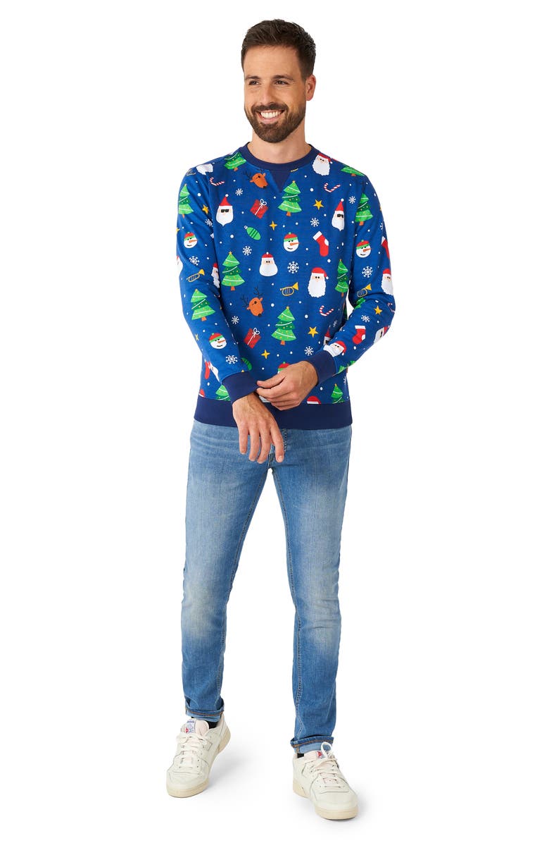 OppoSuits X-Mas Festivity Long Sleeve Sweater, Alternate, color,