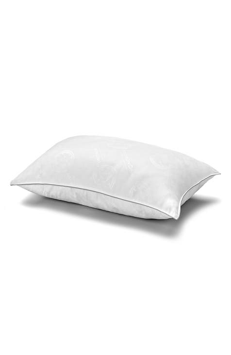 Soft Luxurious White Down 100% Certified RDS Stomach Sleeper Pillow