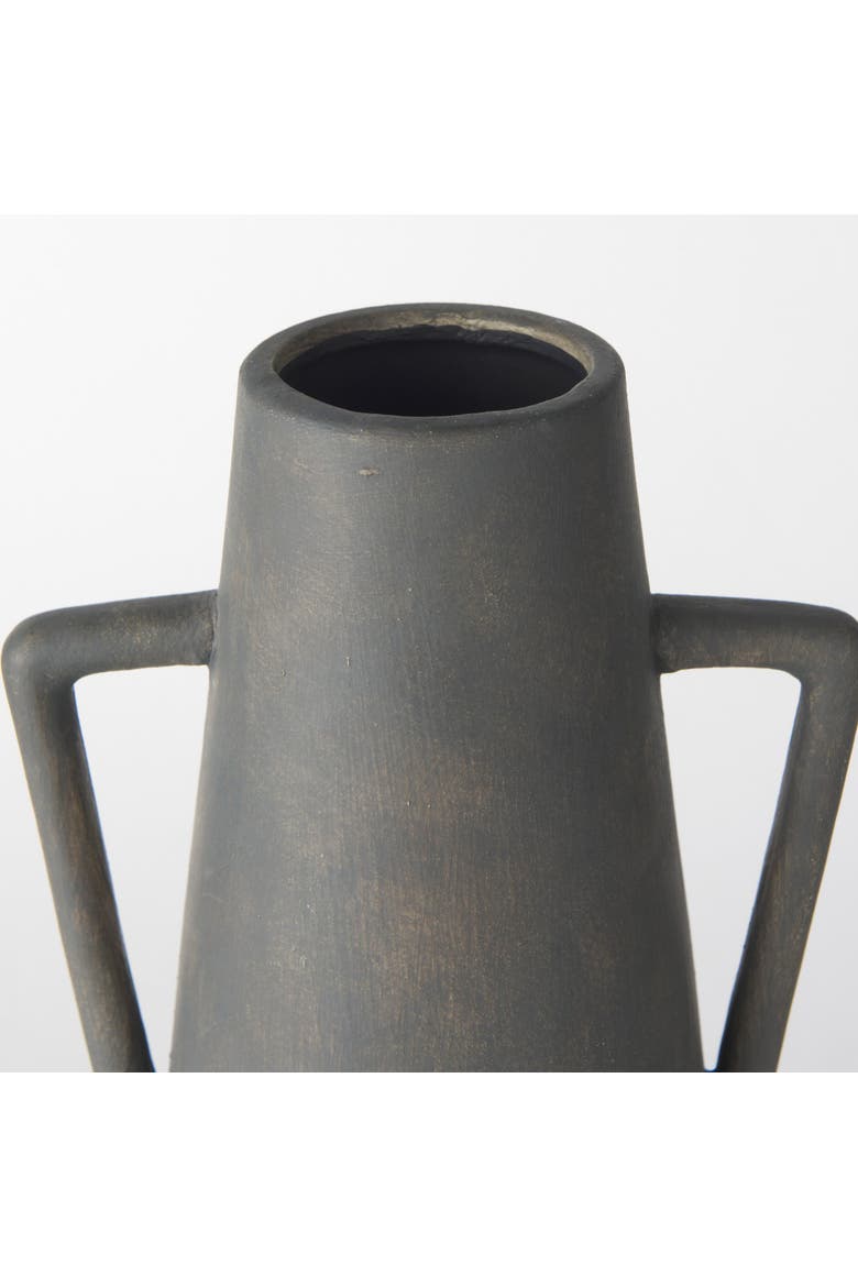 Kilian Double Ear Vase, Alternate, color, Grey