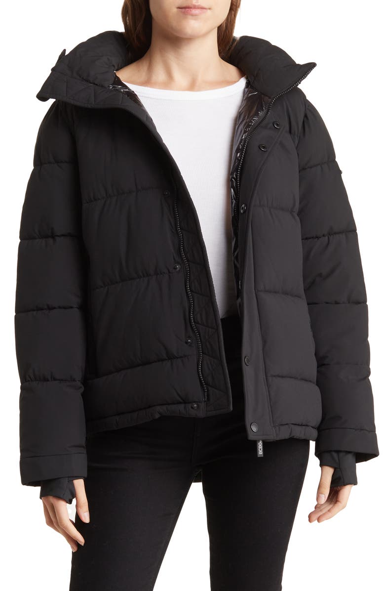 BCBGeneration Short Puffer Jacket, Main, color,