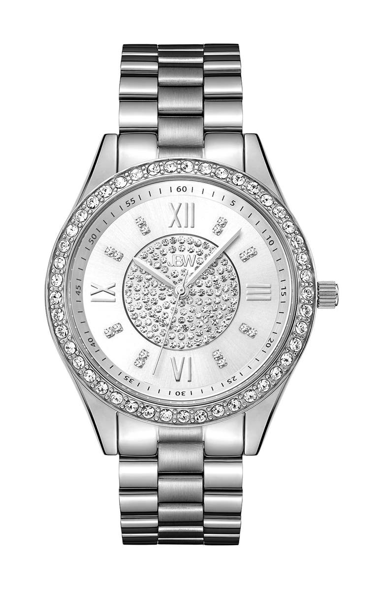 JBW Mondrian Diamond Bracelet Watch, 39mm, Main, color,
